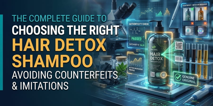 Don't fail your hair drug test with counterfeit shampoo. Learn how to spot fake Aloe Rid knockoffs and choose authentic hair detox shampoos that work.