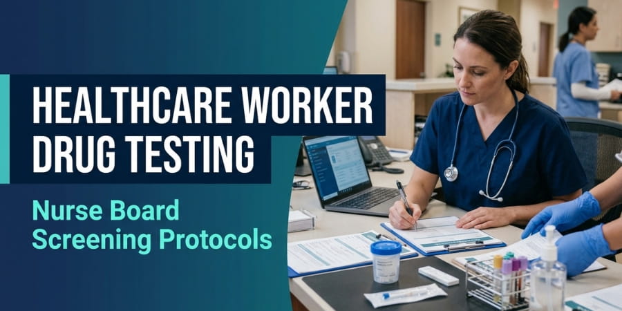 Healthcare Worker Drug Testing Nurse Board Screening Protocols