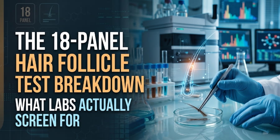 The 18-Panel Hair Follicle Test Breakdown What Labs Actually Screen For
