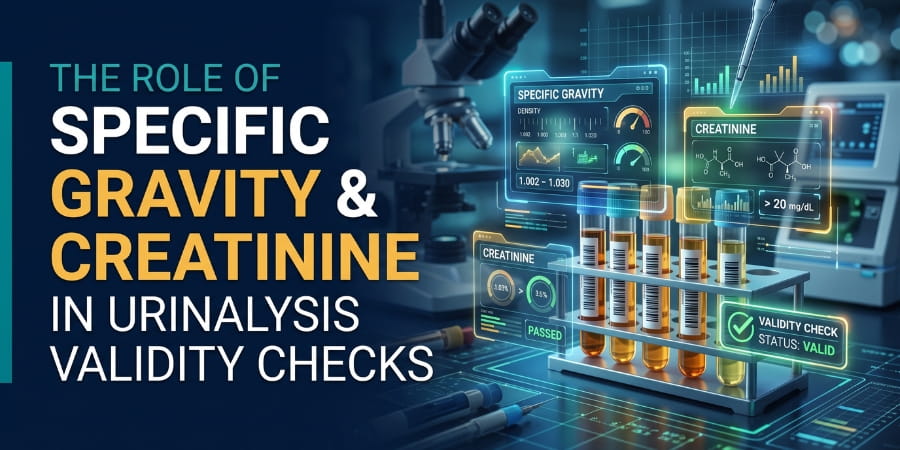 The Role of Specific Gravity and Creatinine in Urinalysis Validity Checks